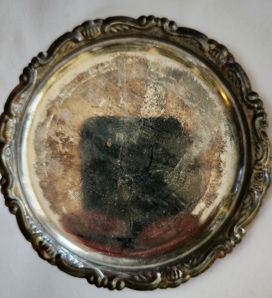 Vintage Silverplate Coaster