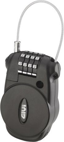 S220 - Givi Retractable Cable Lock with Combination