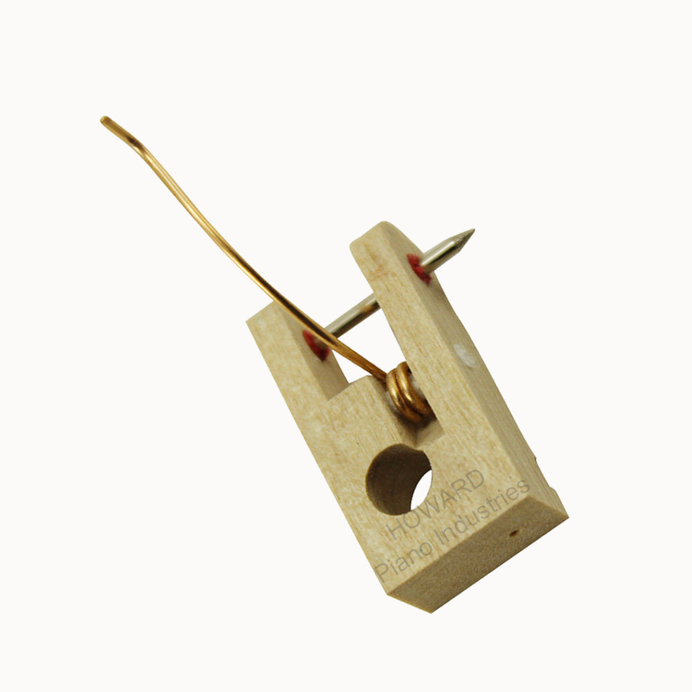 Piano Damper Flange Replacement Wood With 1'' Spring For Spinet & Console Pianos