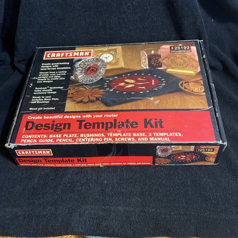 Craftsman Design Template Kit 25193