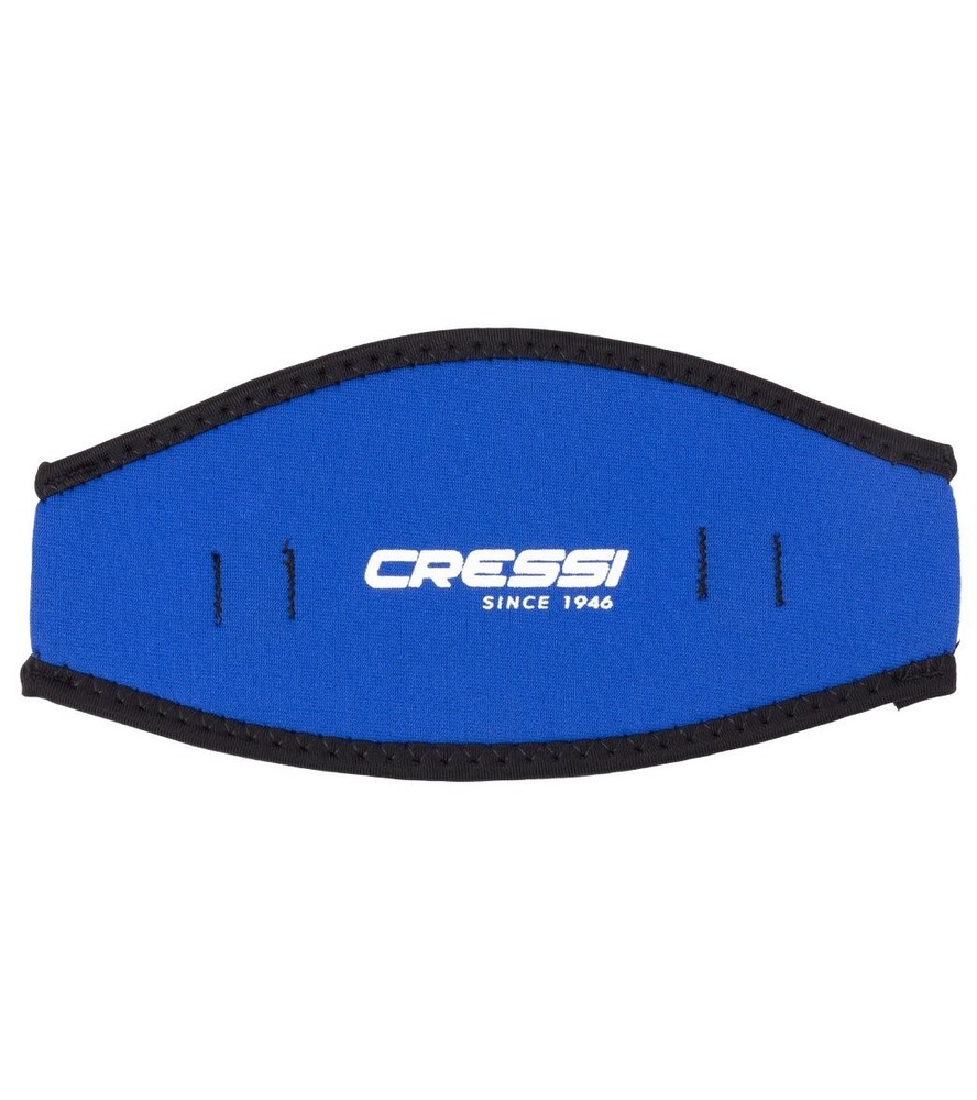 Neoprene Mask Strap Cover in Blue  Comfortable & Durable Accessory