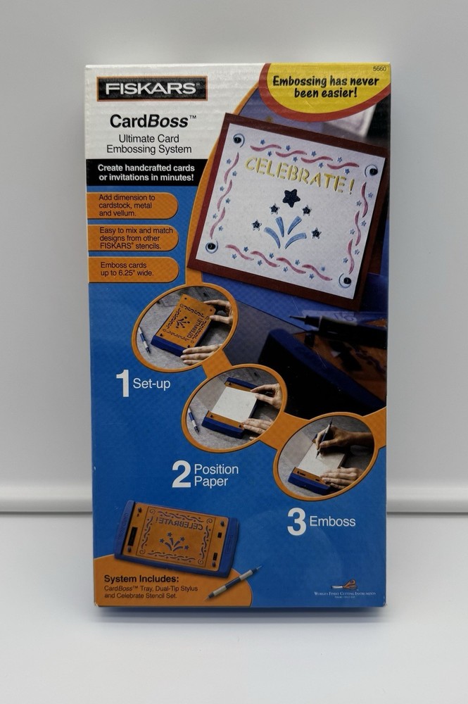 Fiskars Card Boss Ultimate Card Embossing System