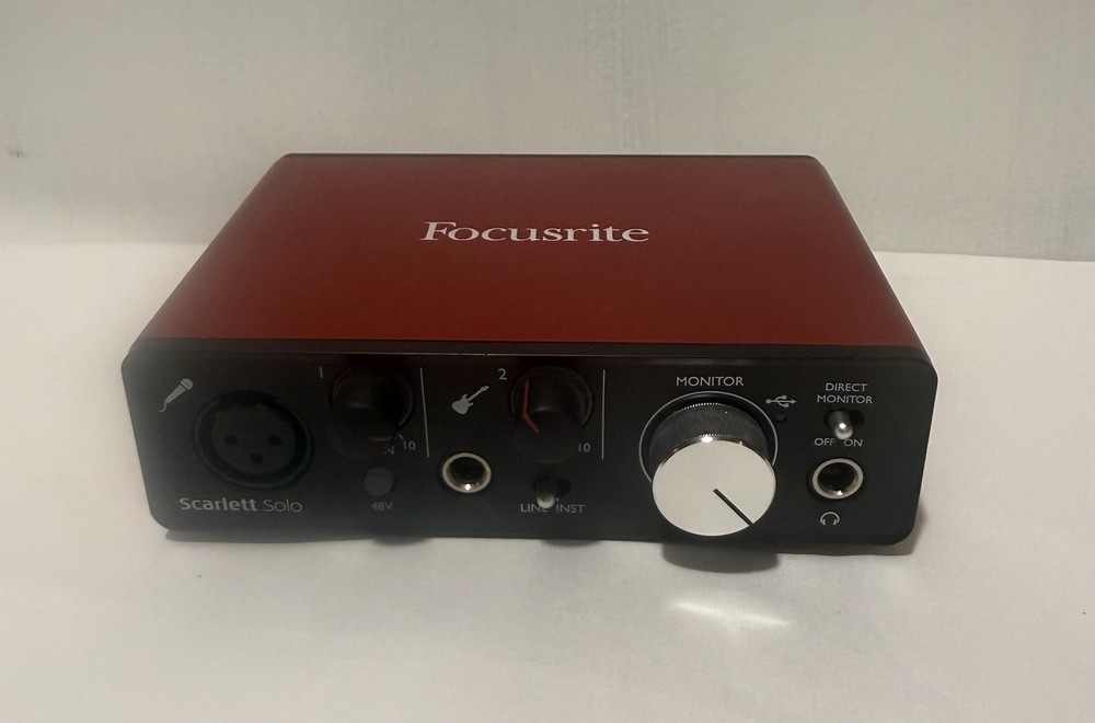 Focusrite Scarlett Solo Studio 3rd Generation USB Audio Interface with Boom...