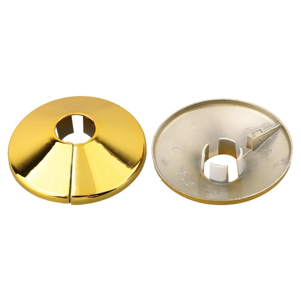 Plastic Covers Radiator Pipe Collars Shield Gold Plastic Covers Install