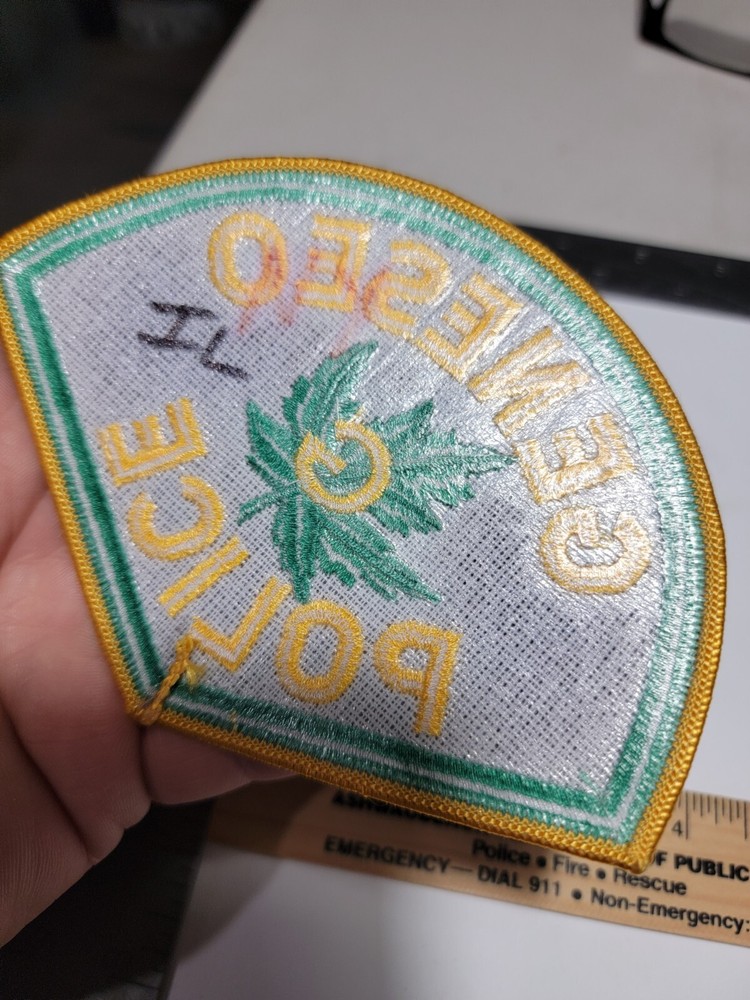 C4B Police Patch Illinois Geneseo