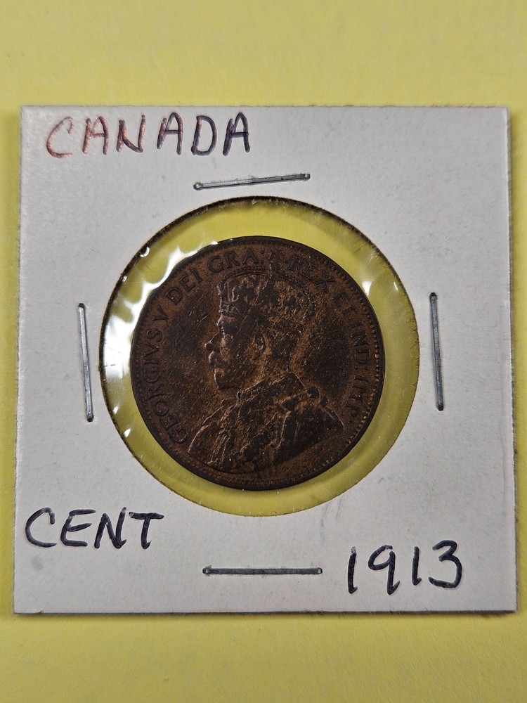 COIN - CANADA - 1 CENT 1913