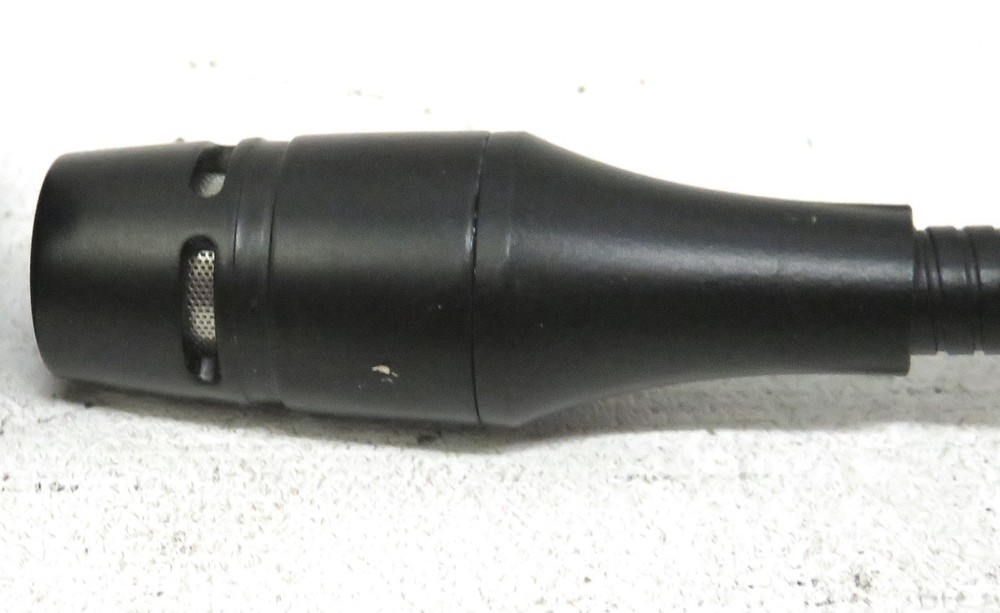 Motorola Solutions AVTec Dispatch Microphone Set * Working,, No Windscreen