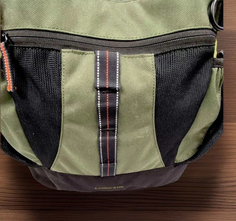 Land’s End Olive Green Hiking Backpack