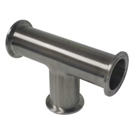 2" Clamp T304 Ss Tee, Eg72.0