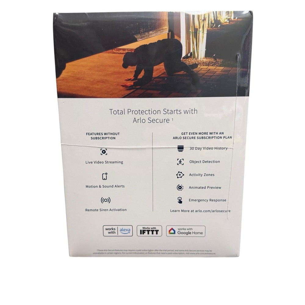 Arlo Pro 5S 2K Spotlight Camera 3 Pack With Solar Panel VMK4360P