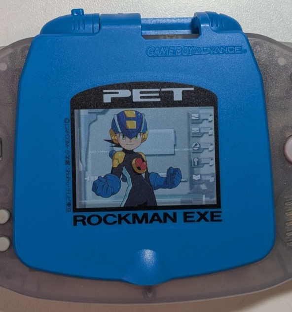 Capcom - Rockman EXE / Mega Man Battle Network - GBA Screen Cover / Protector
