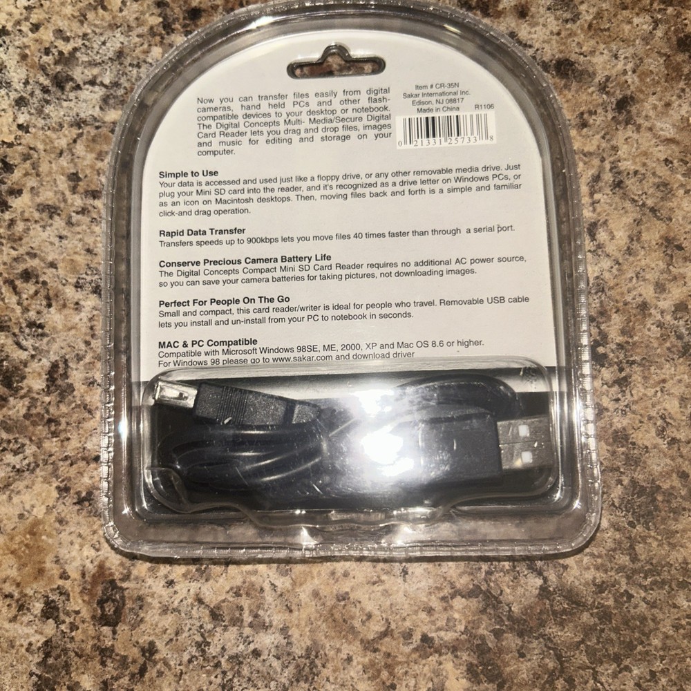 Digital Camera Multi-Media/Secure Digital Card Reader/Writer new