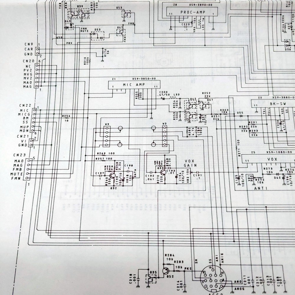 Kenwood TS-850S Large Format Schematic