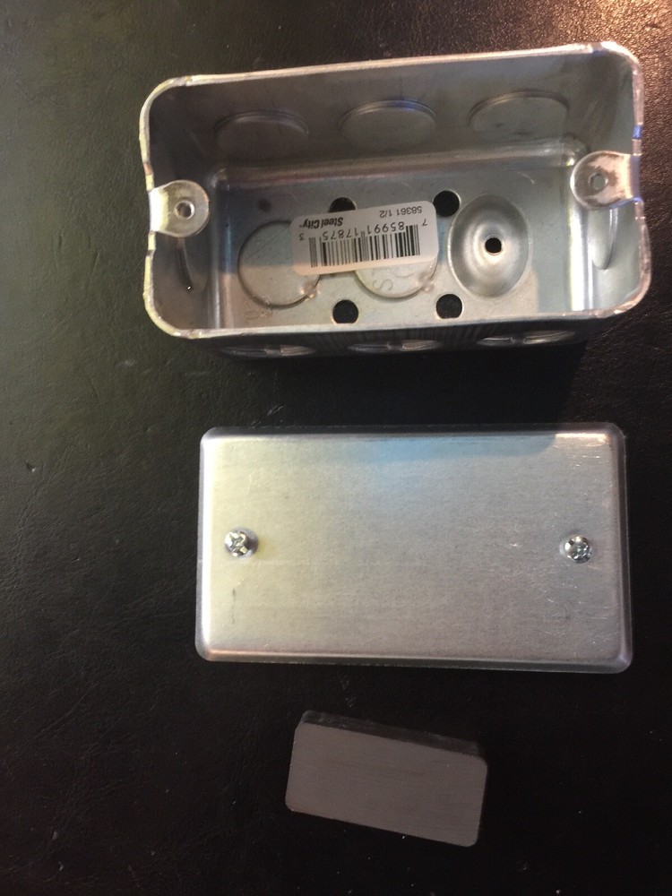 HIDEAWAY SAFE Hidden in Plain Sight Electrical Box Magnet HIDE UNDER THEIR NOSE