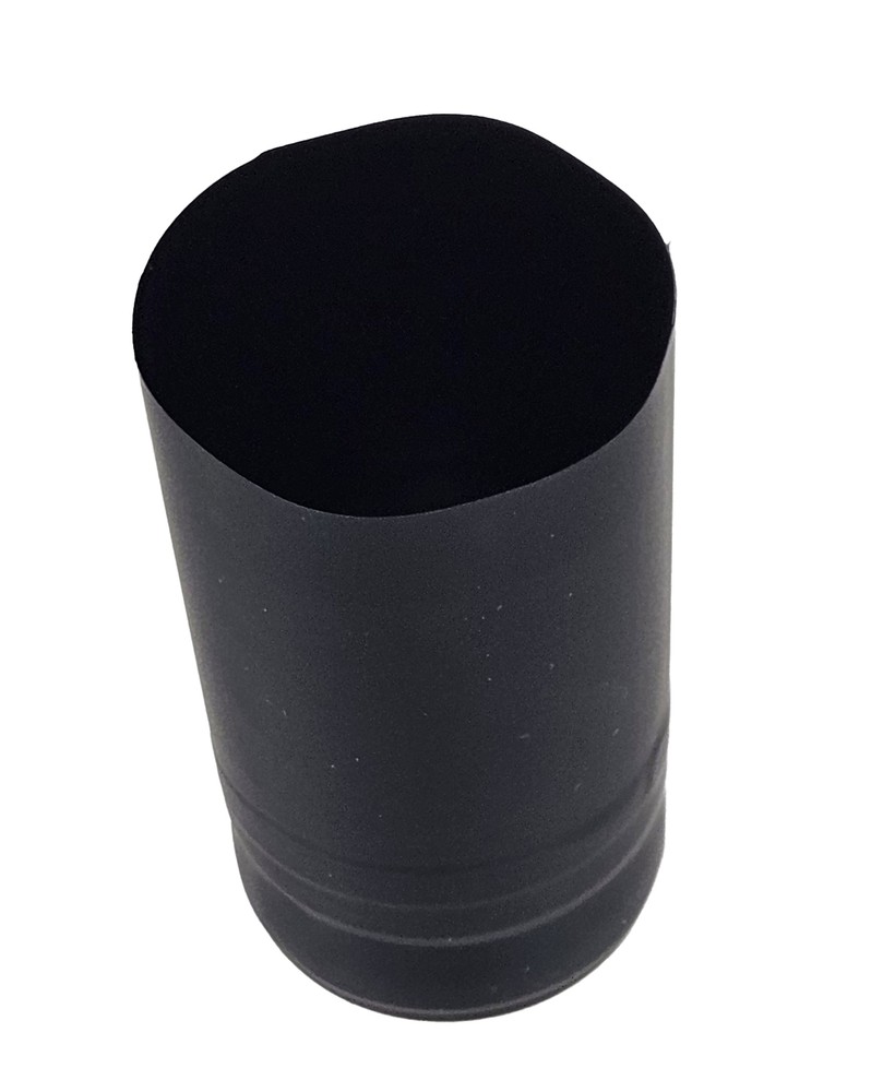 Black Matte PVC Shrink Caps 100 Per Pack