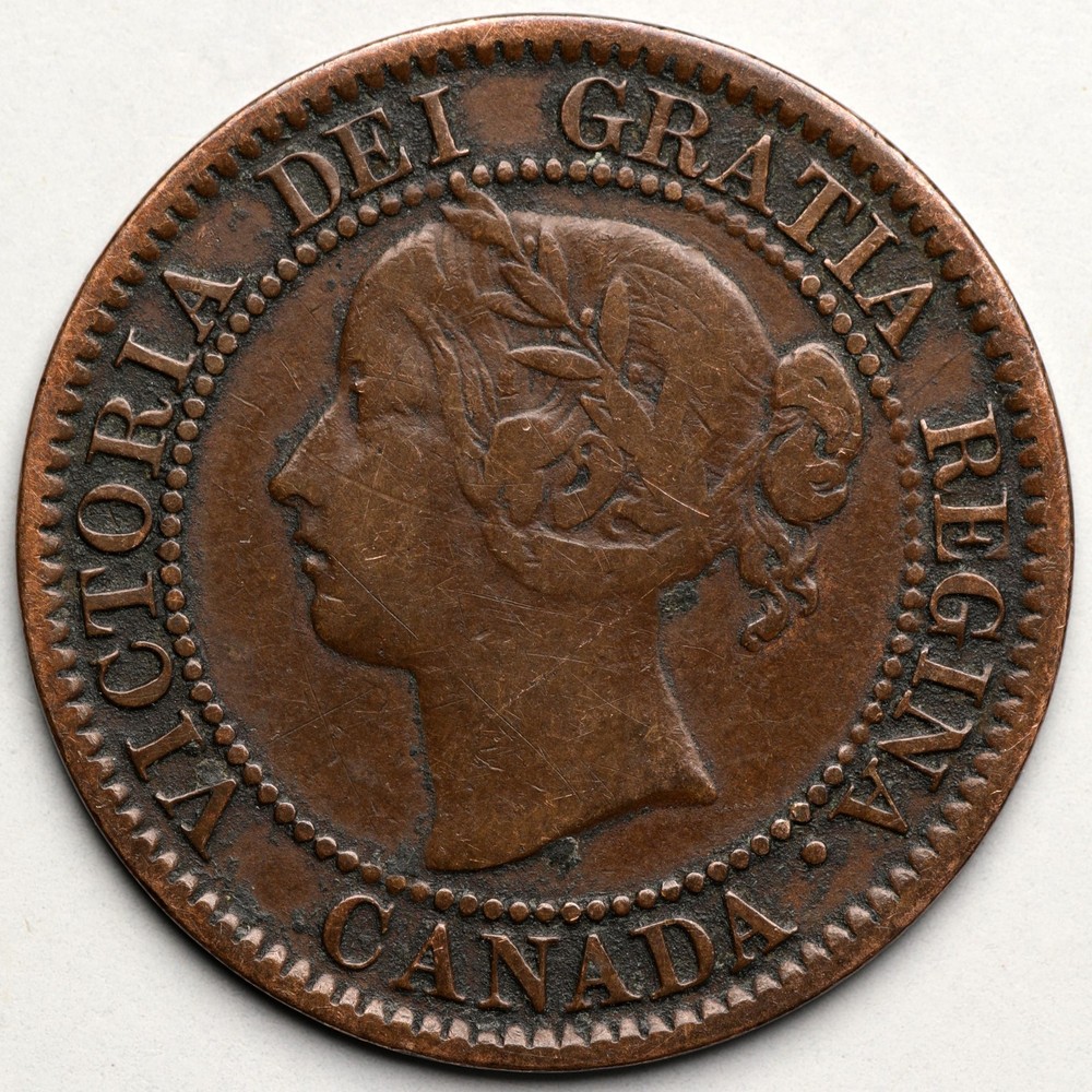 1859/8 Canada Wide 9 Large Cent
