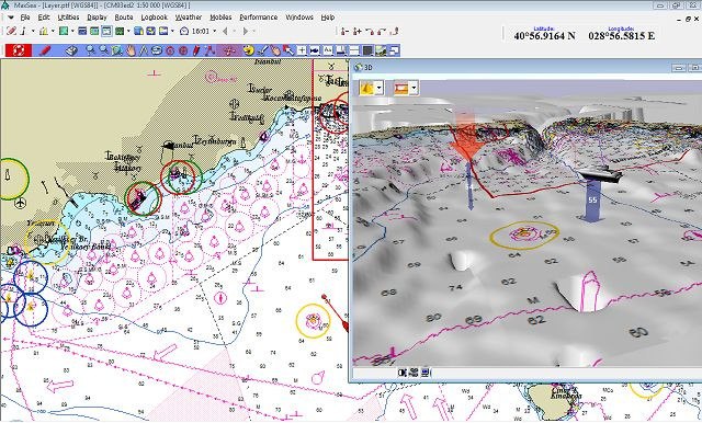 MaxSea Marine ECDIS Software for Windows PC, SOLAS Approved