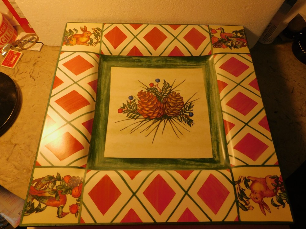 Noritake Royal Hunt Square Platter