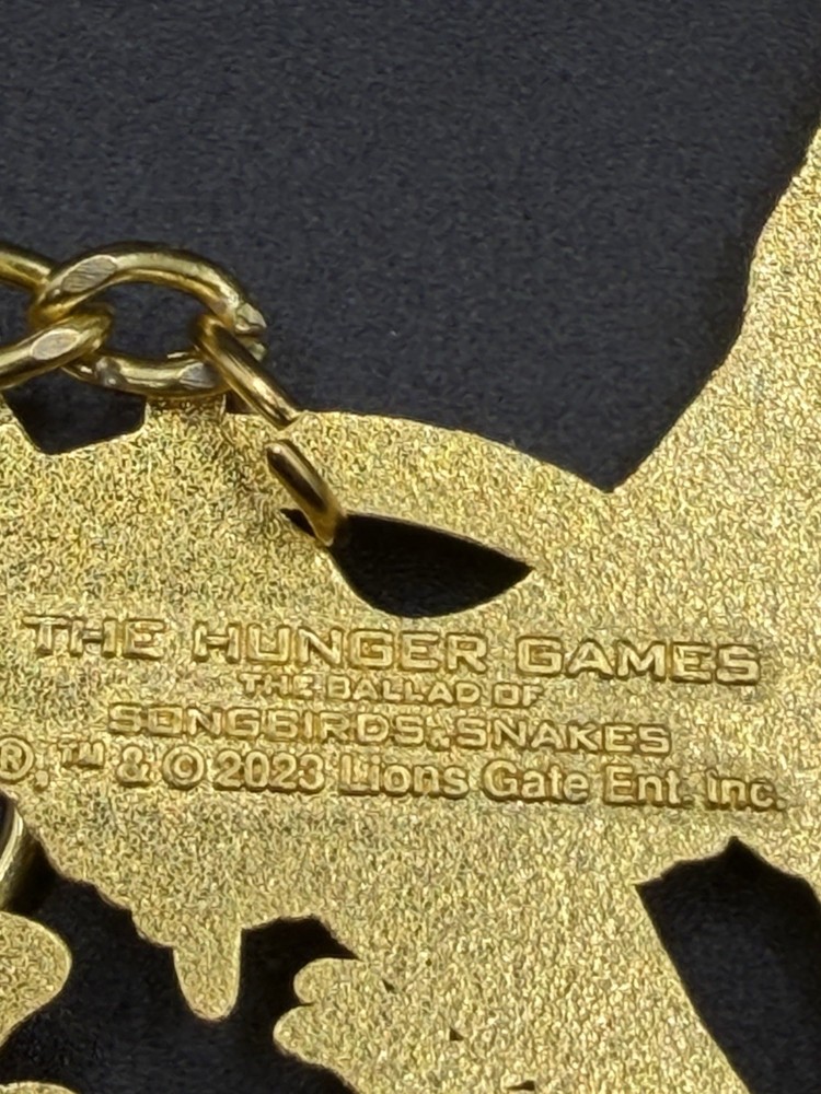Hunger Games Golden Key Chain