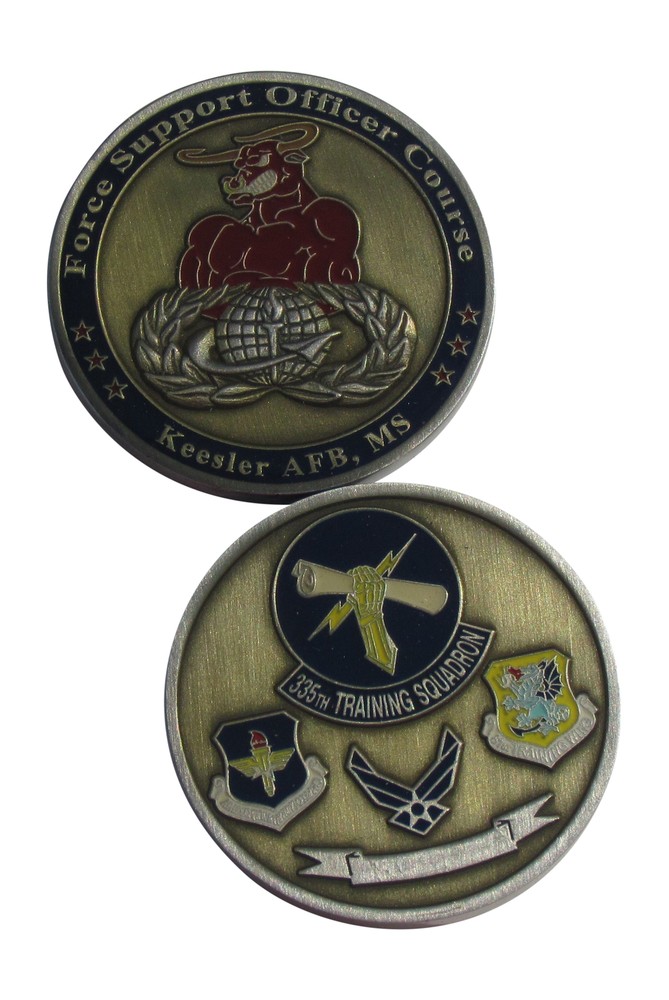 Keesler AFB, MS Force Support Officer Course Challenge Coin