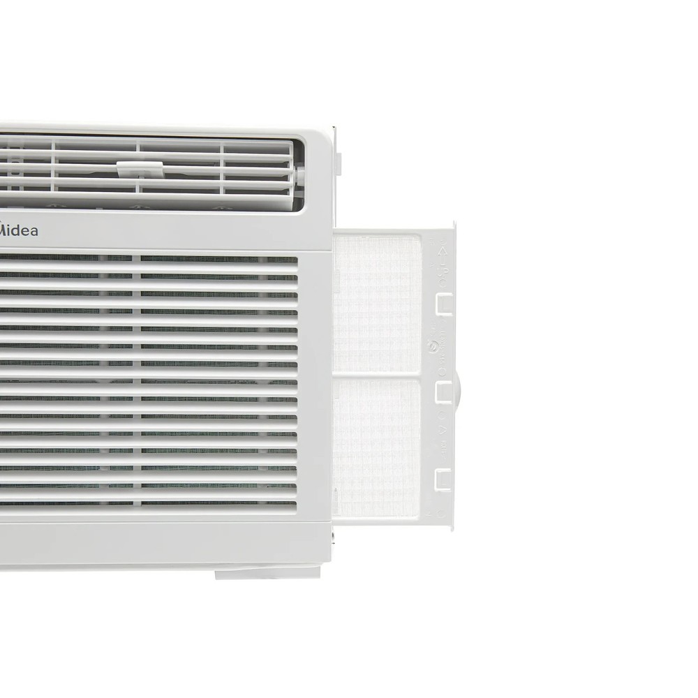Midea 5,000 BTU Window Air Conditioner, Remote, Programmable Timer, White