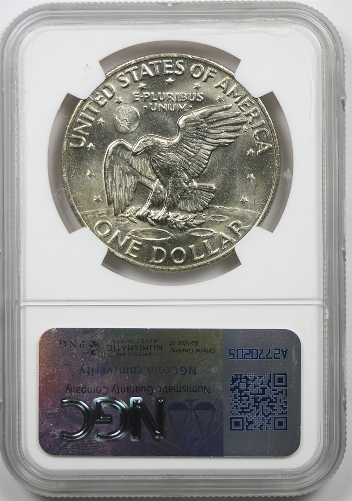 1973 $1 NGC MS 65 Eisenhower IKE Dollar
