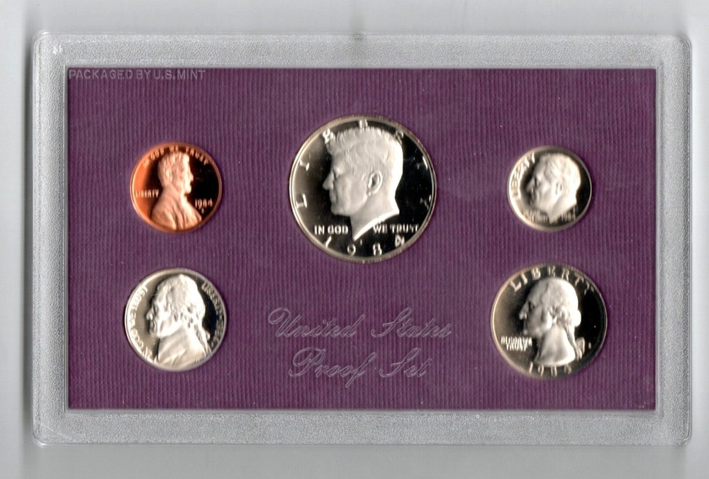 us coins auction 84 PROOF SET VERY NICE
