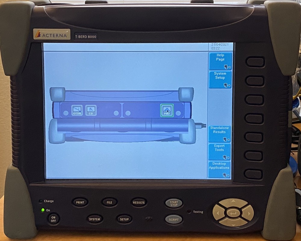 JDSU OTDR/CD/PMD Measurement System