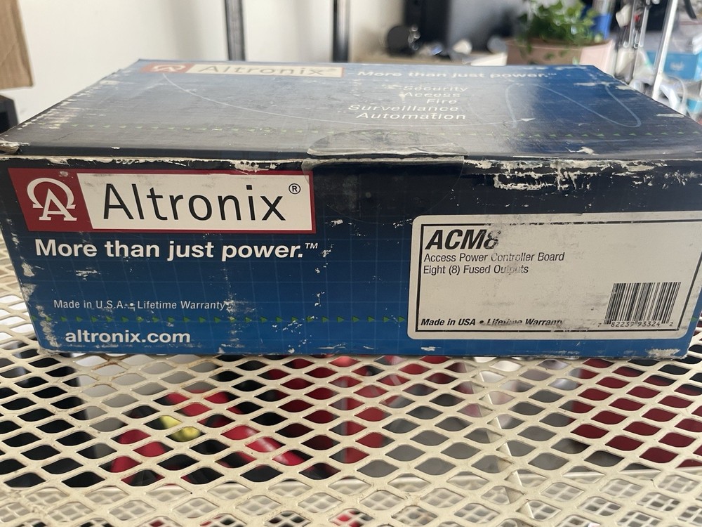 Altronix ACM8CB Power Controller Multi-Output Access
