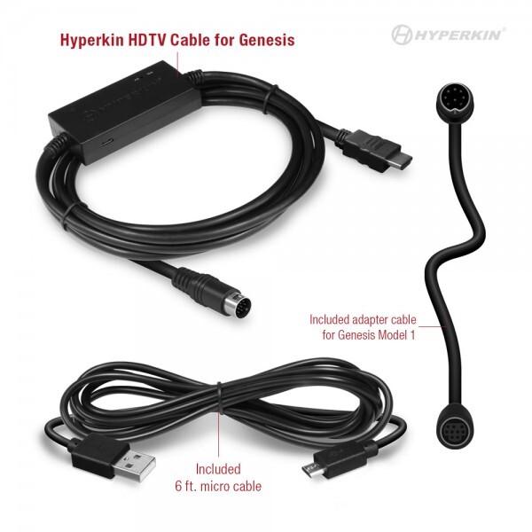HDTV HDMI Cable work with Sega GENESIS Game Systems