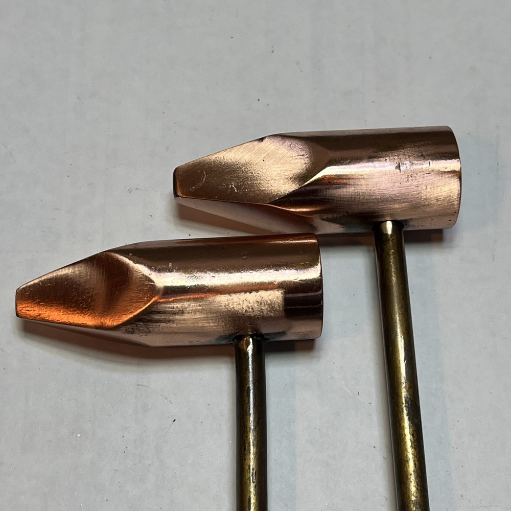 2 Vintage Hand Held Soldering Irons