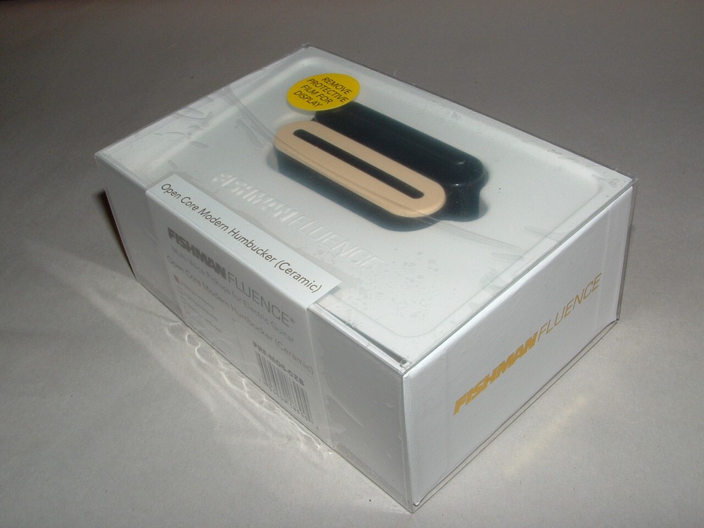 Fishman Fluence PRF-M06-CZB Open Core 6 String Pickup Ceramic ZEBRA / BLACK NKL