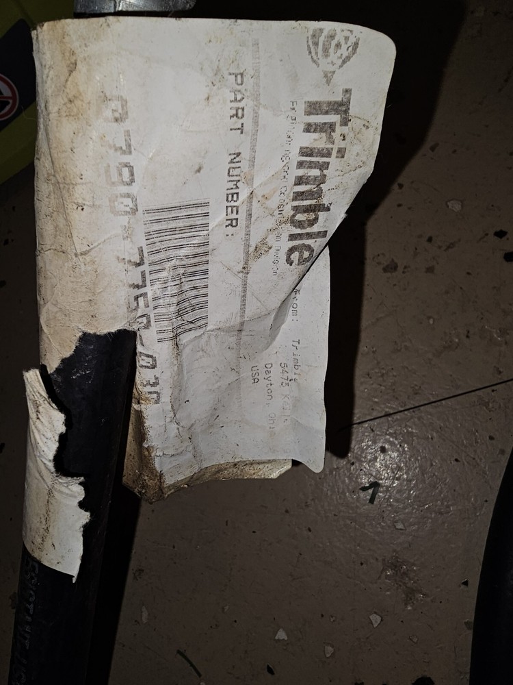 (3) NOS Trimble Hydraulic Hoses