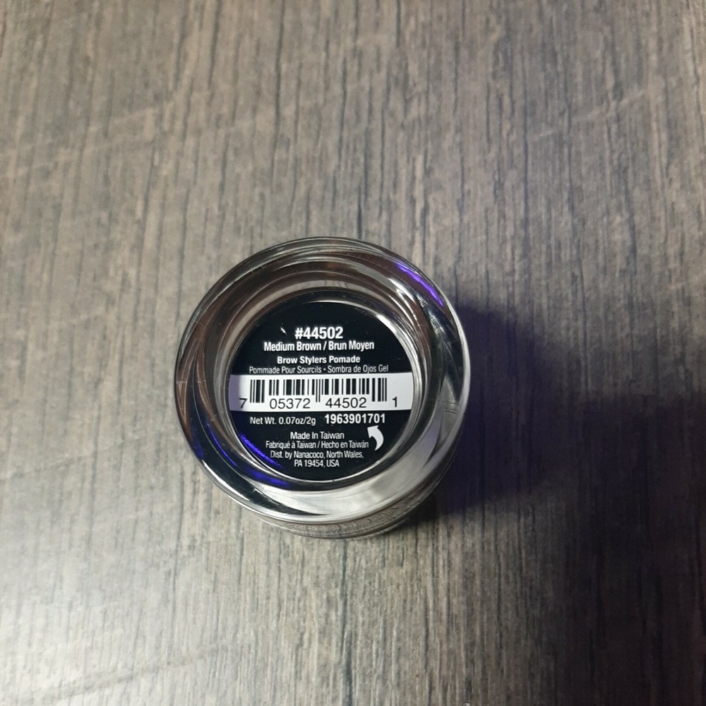 NANACOCO Brow Stylers Pomade MEDIUM BROWN