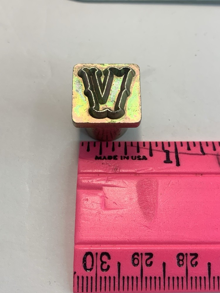 26 Leather Stamps Alphabets Plus Good Condition