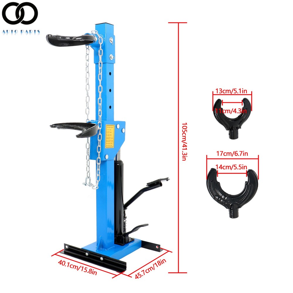4.5T Strut Coil Spring Compressor Hydraulic Compressor Tool with 4 Spring Clasps