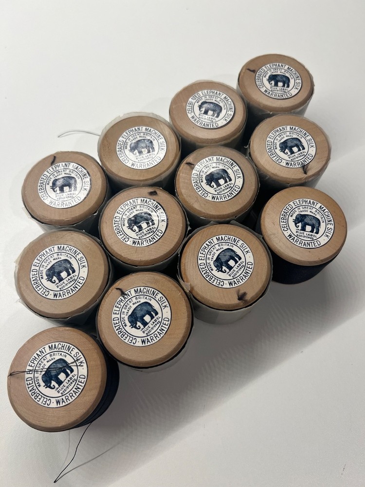 "Elephant" rod whipping / wrapping silk
