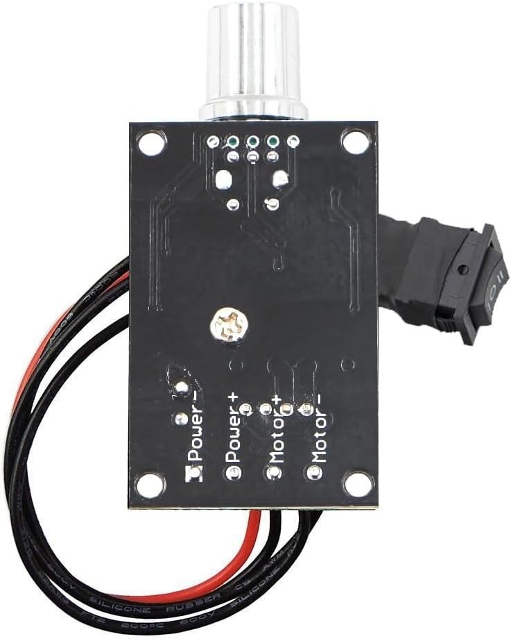 High-Quality 1203BB DC Motor Speed Controller - Adjustable, Reversible, Compact