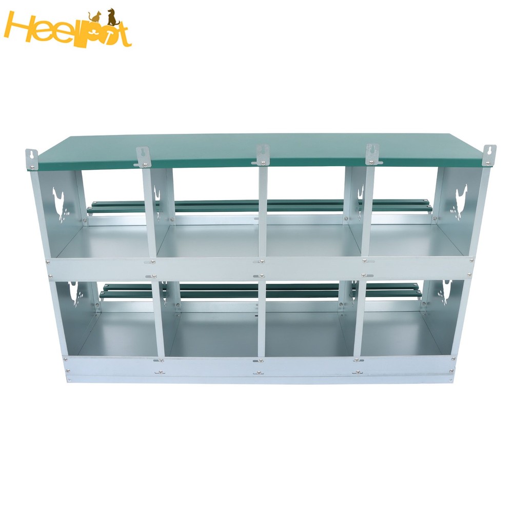8 Holes Compartments Chickens Egg Laying Box High Quality Materials Nesting Box