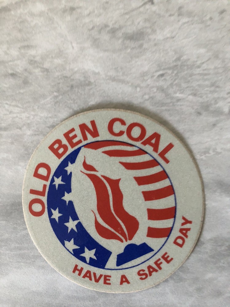 coal mining stickers nice older coal company