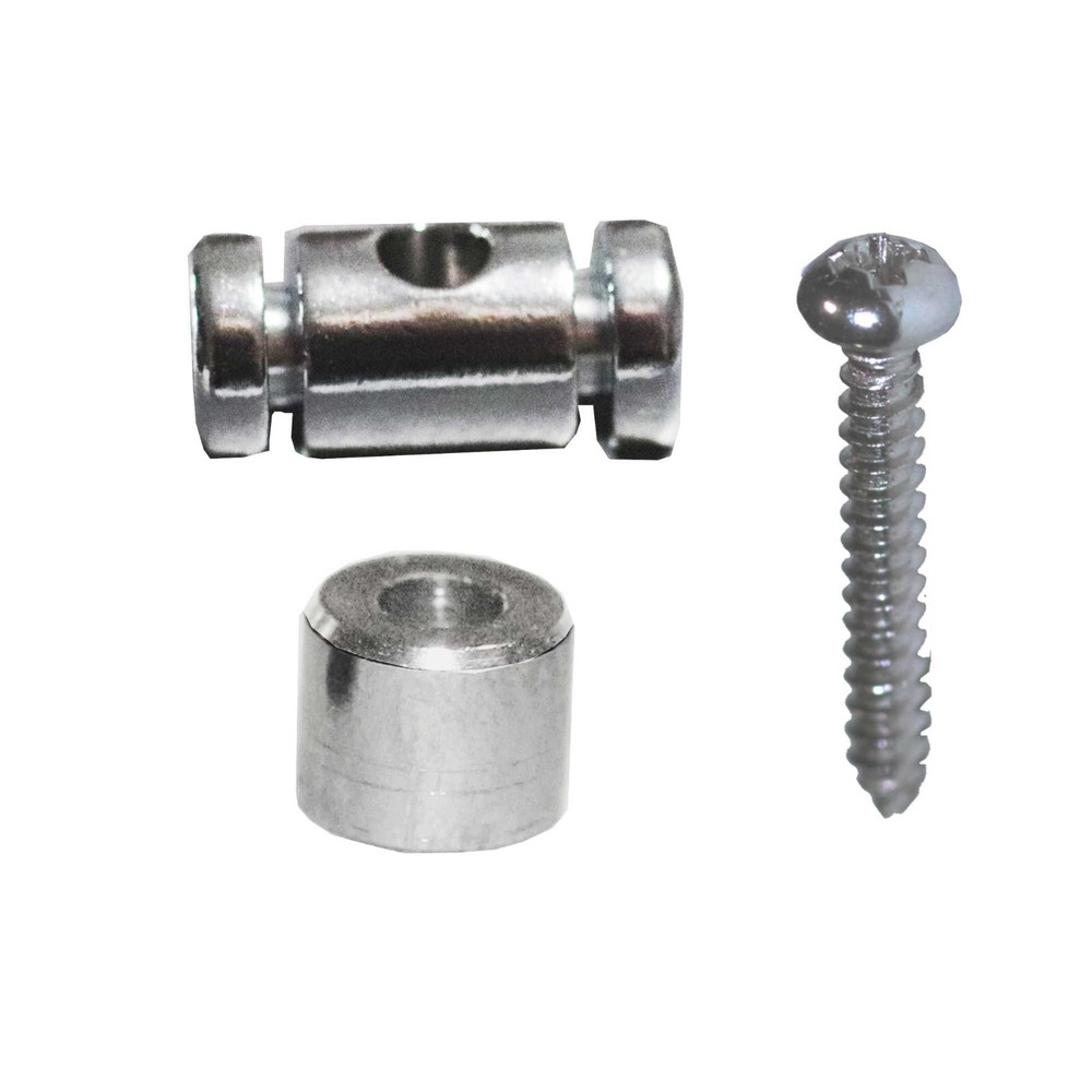 String Trees Barrel Style Chrome 6-3mm Set of 2
