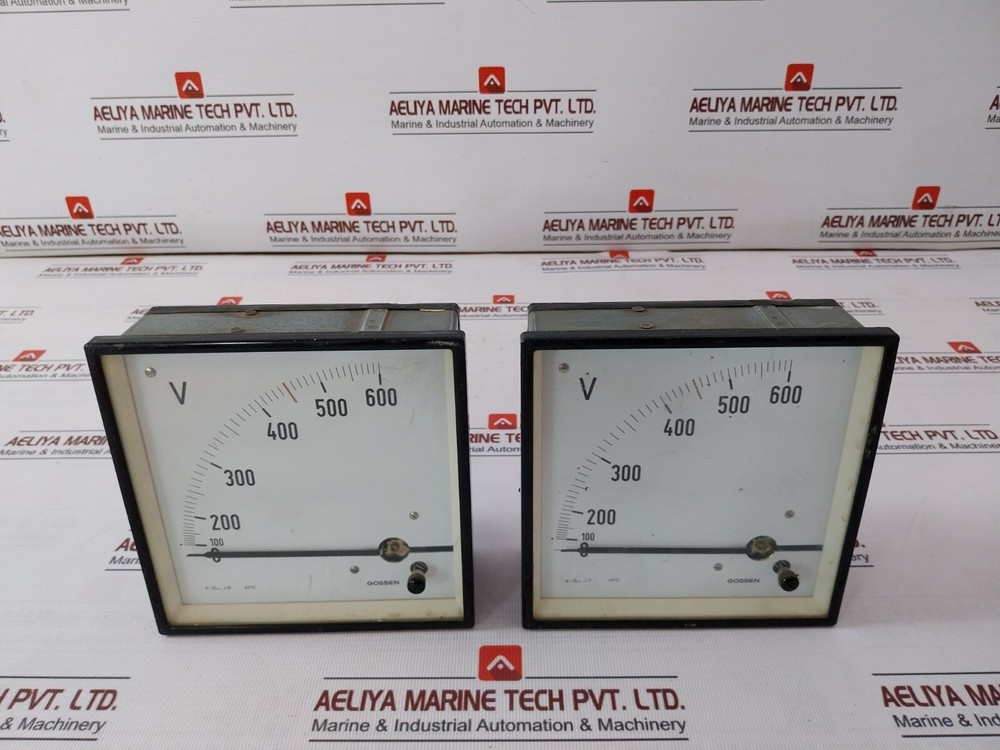 Gossen Voltmeter 0-600V 45 C