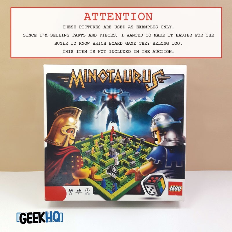 Minotaurus • (4x) Yellow Player Token Replacement [2010] Lego