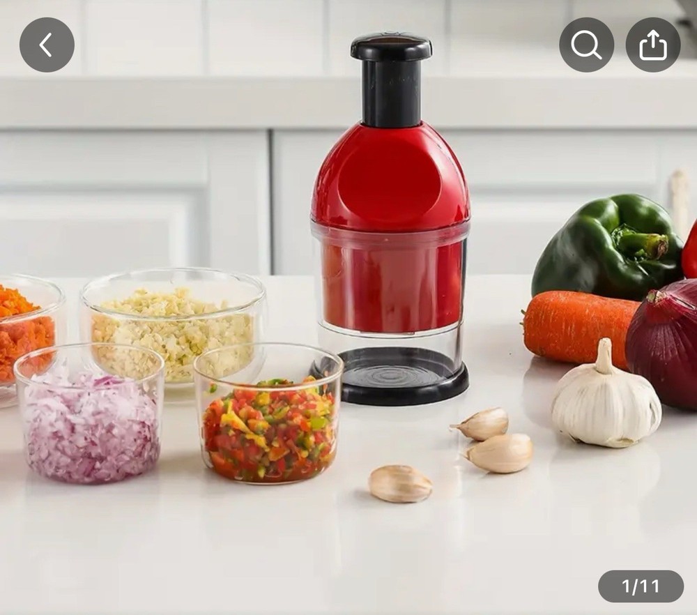 Red Food Chopper