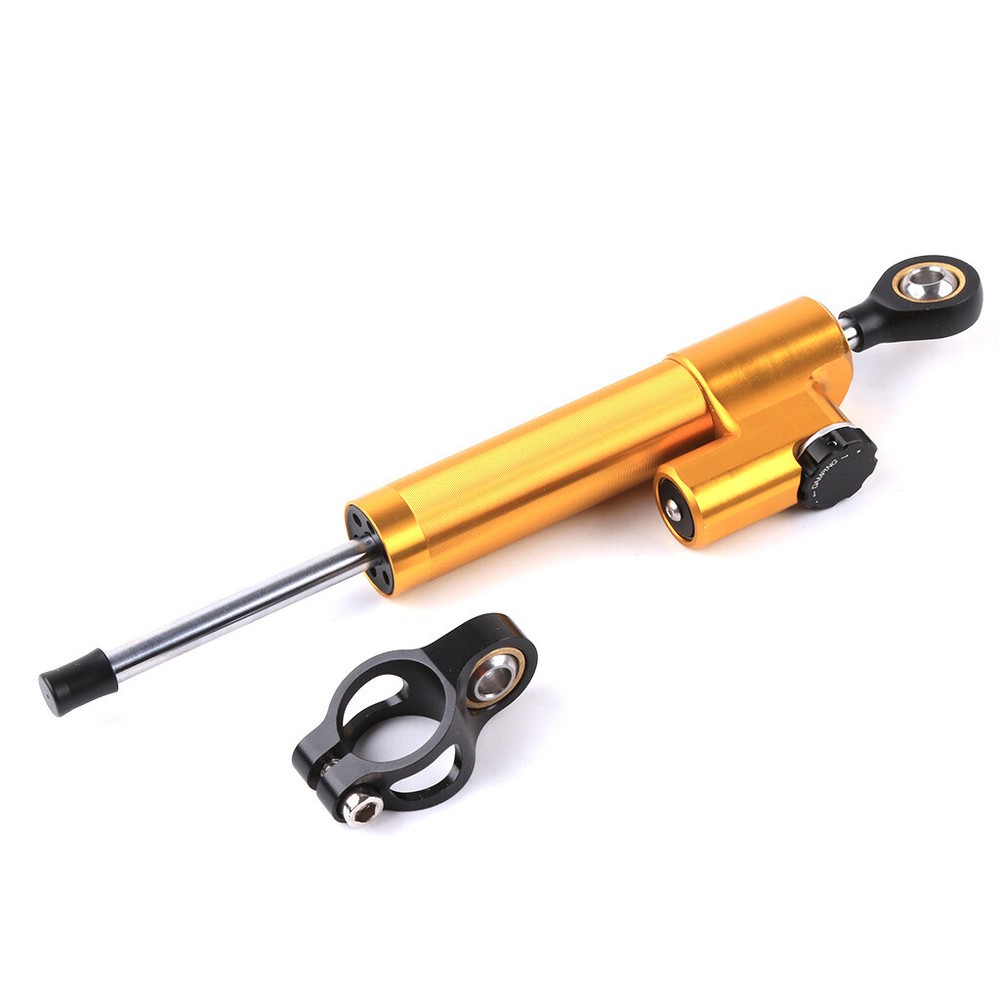 CNC Adjustable Motorcycle Steering Damper Stabilizer Safety Control Universal BK