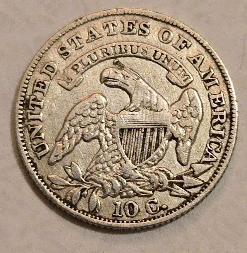 1834 Capped Bust Silver Dime