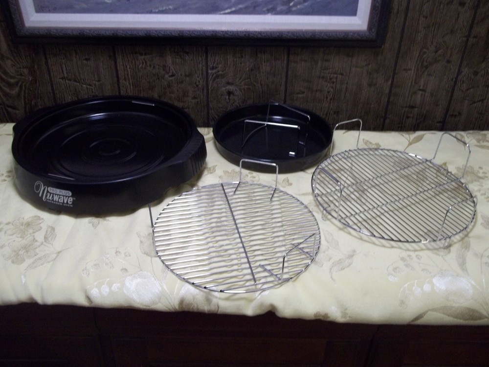 Nuwave Pro Plus Infrared Oven Replacement Grill Racks Set And Bottom Replacement