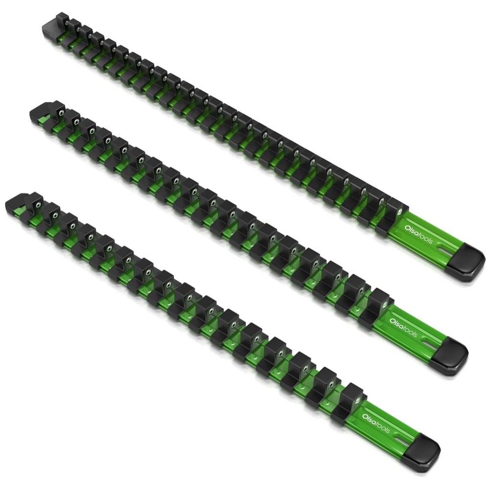 Professional Grade Socket Holder Kit - Green