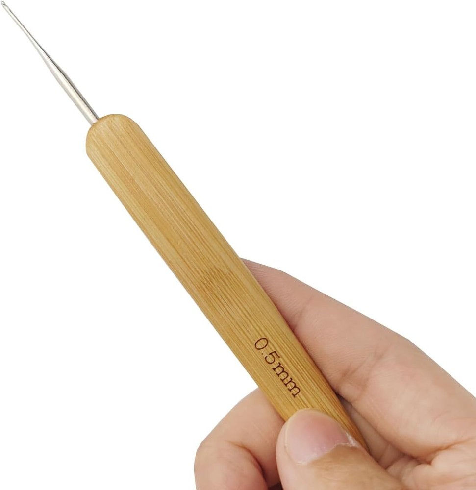 9PCS Dreadlock Crochet Hook for Hair Braid Dreadlock Dread Locks Needle Tool