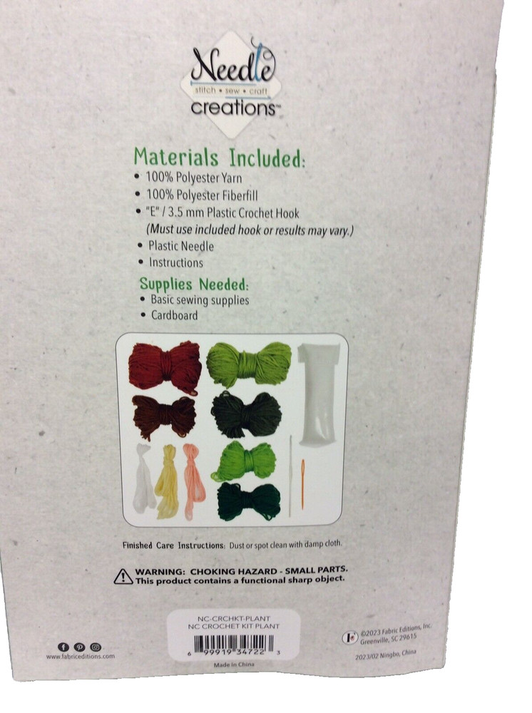 Needle Creations Crochet Kit “Cactus”